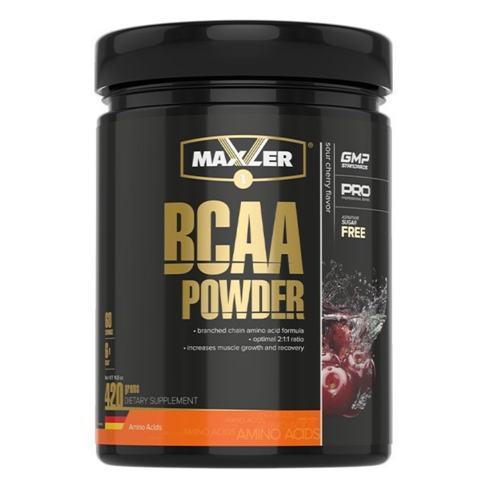 BCAA Maxler BCAA Powder (БЦАА) 420 g Кислая вишня
