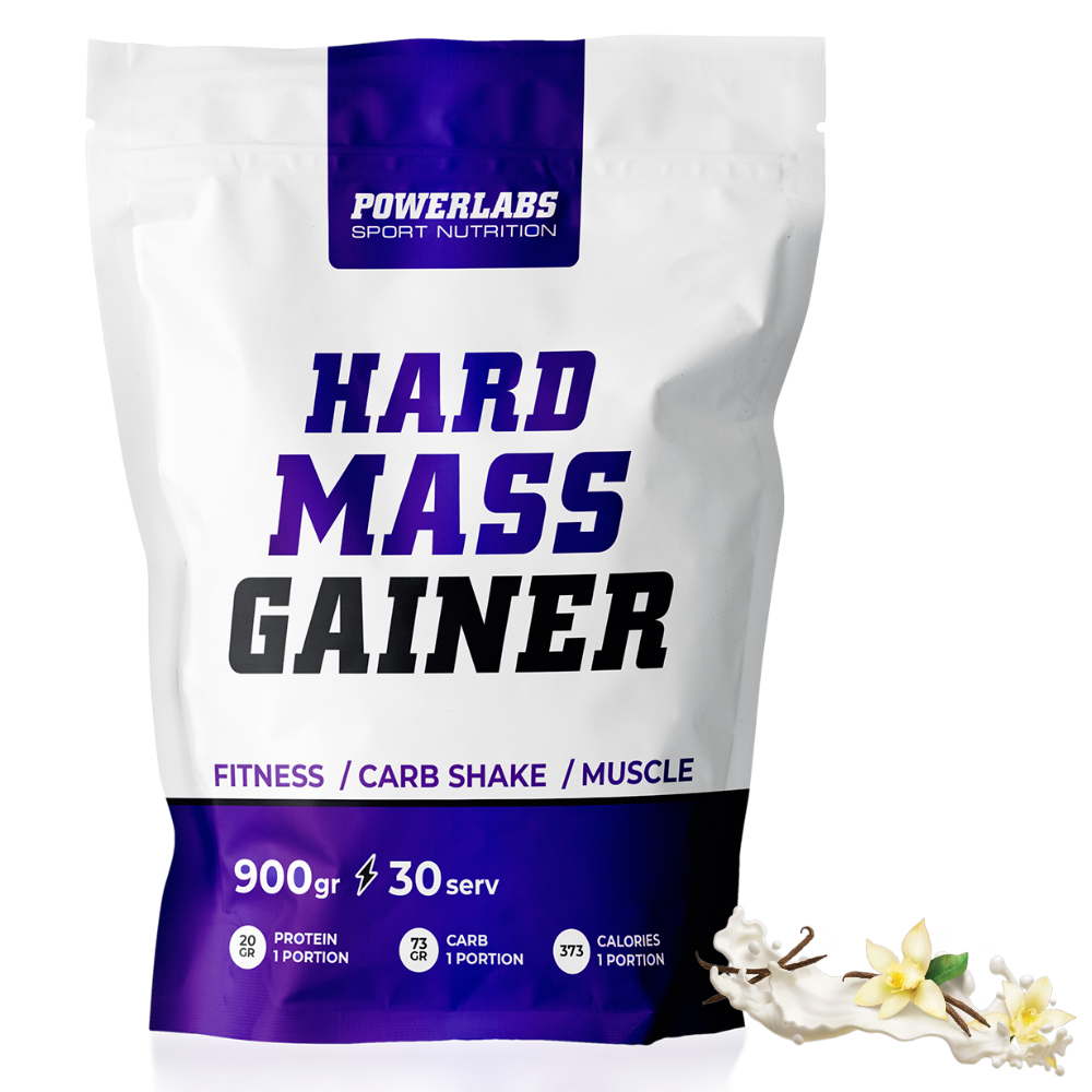 Гейнер PowerLabs Hard Mass Gainer 1000 g Ваниль (пакет)