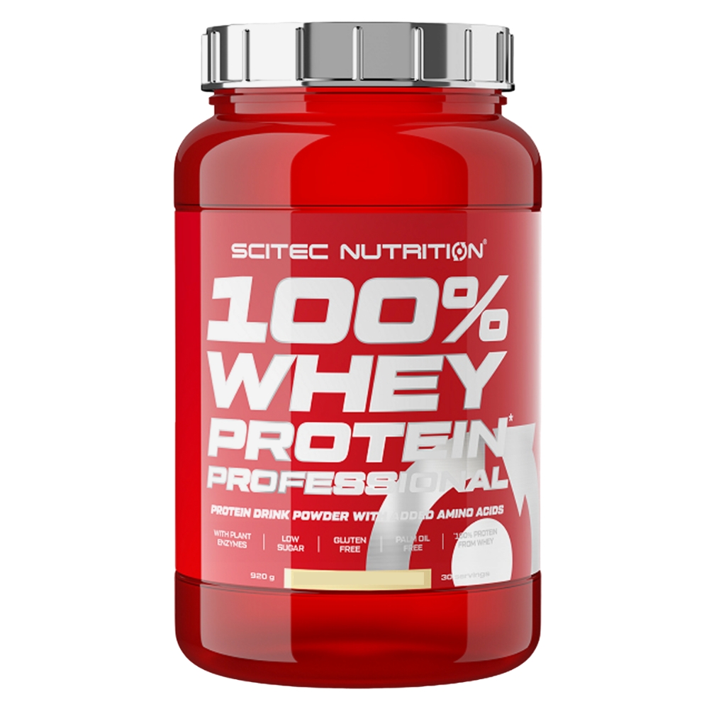 Протеин Scitec Nutrition 100% Whey Protein Professional 920 g Клубника