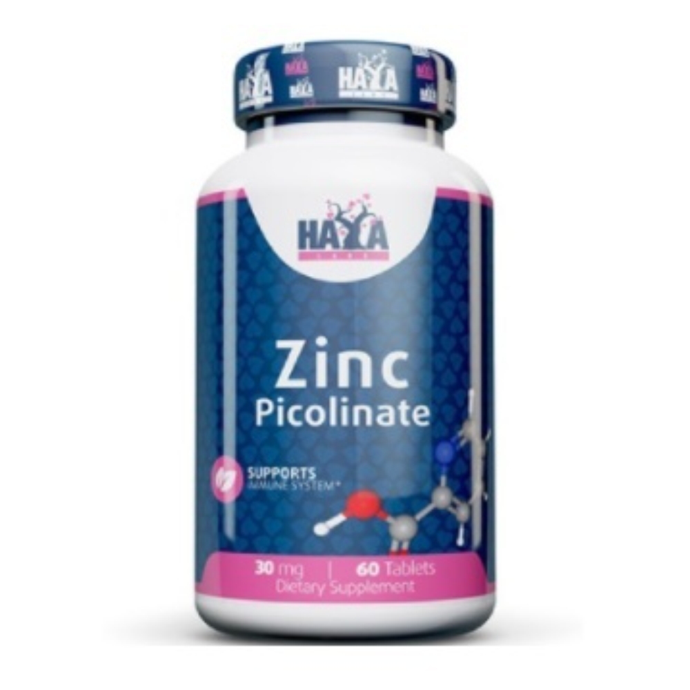 Витамины HaYa Labs Chelated  Zinc 30 mg 60 caps
