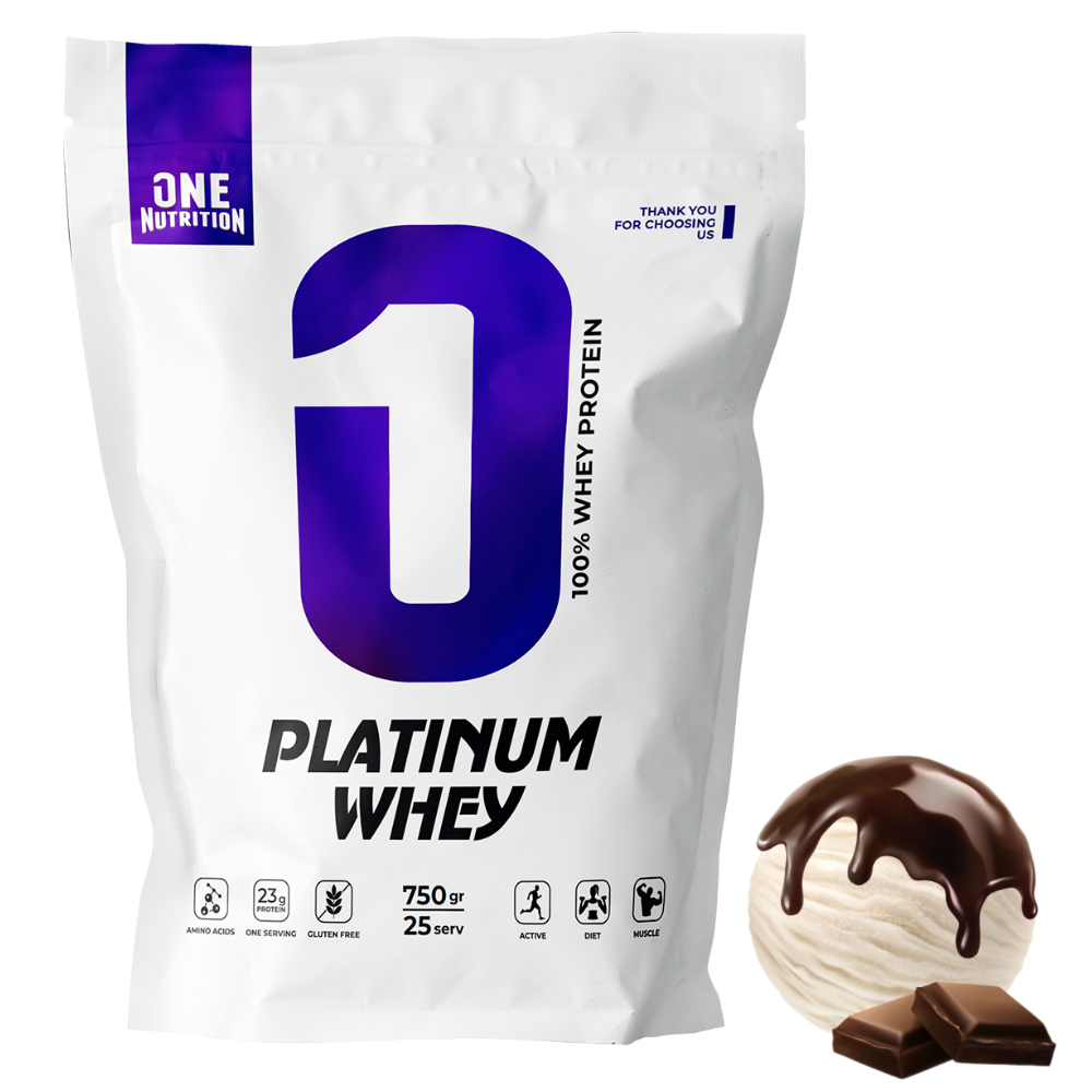 Протеин ONE NUTRITION Platinum Whey 750 g Шоколад